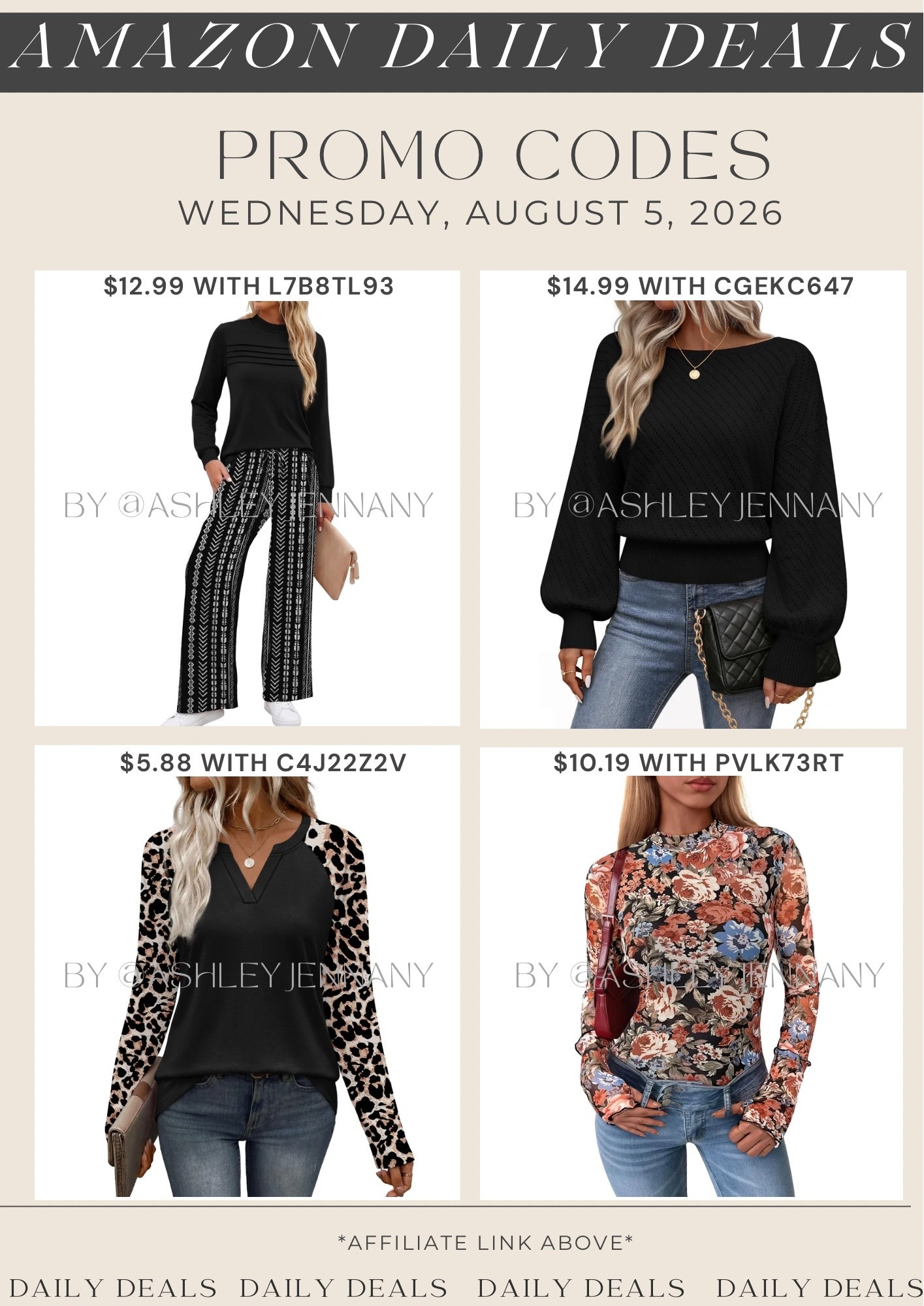 Amazon deals

#LTKSaleAlert #LTKMidsize #LTKSeasonal