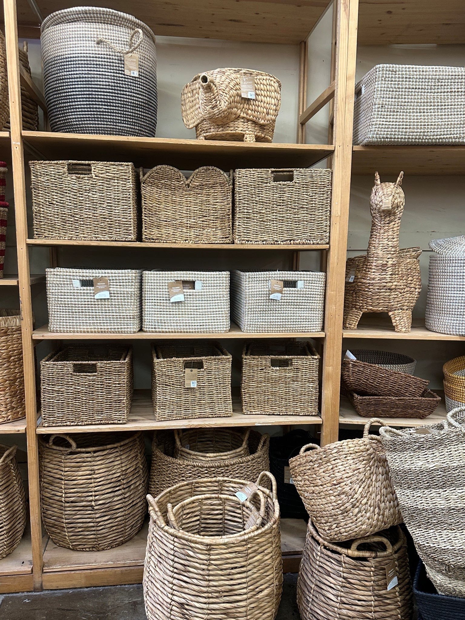 The best unique baskets! 🧺 scallop baskets, scallop organizer, baby nursery basket, laundry tote, blanket basket, etc  

#LTKFindsUnder100 #LTKHome #LTKBaby