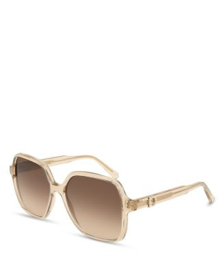 FERRAGAMO Gancini Square Sunglasses, 57mm  | Bloomingdale's Jewelry & Accessories | Bloomingdale's (US)