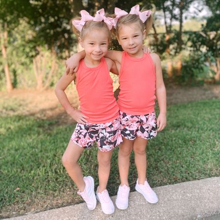 Fun Friday yesterday, in their cute little athletic leisure from Nike & Adidas😍 their shorts and tennis shoes are on sale!! 

#LTKfit #LTKkids #LTKsalealert