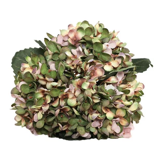 Yesbay Artificial Flowers with Stems Full Hydrangea DIY Faux Flower Silk Reusable Fake Floral Pla... | Walmart (US)