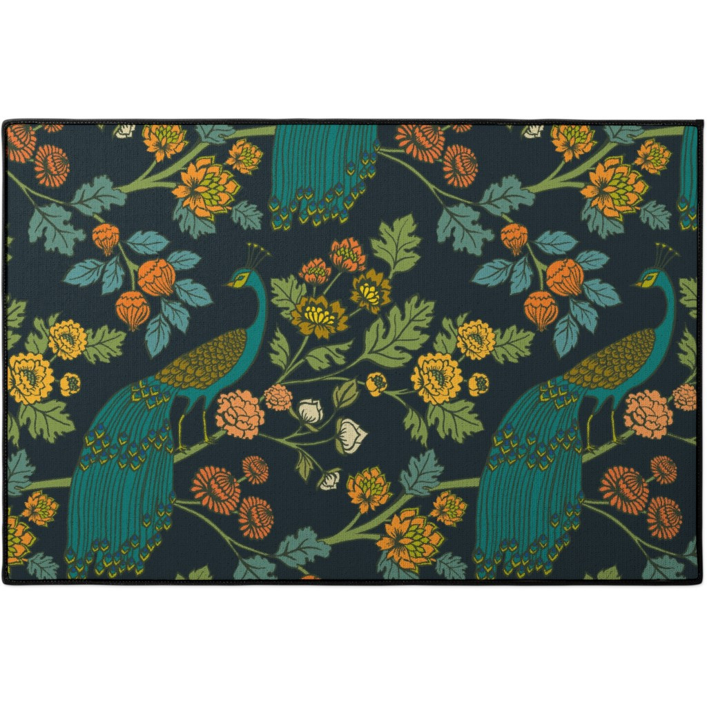 Peacock Garden {midnight Wonderland} Jumbo | Shutterfly | Shutterfly