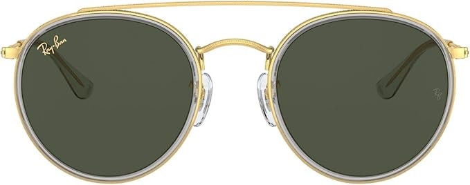 Ray-Ban Rb3647n Double Bridge Round Sunglasses | Amazon (US)