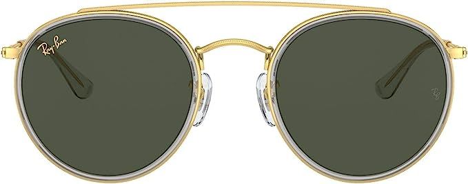 Ray-Ban Rb3647n Double Bridge Round Sunglasses | Amazon (US)