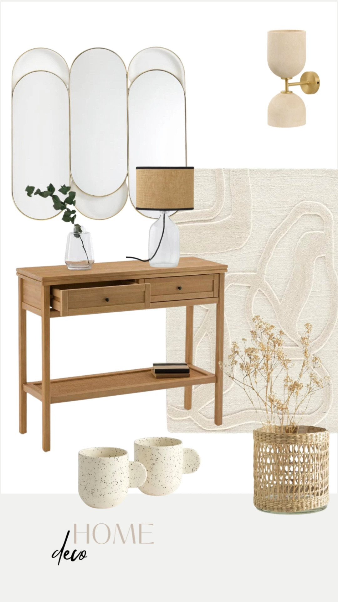 Idea de hall de entrada en tonos meutros

#LTKeurope #LTKhome