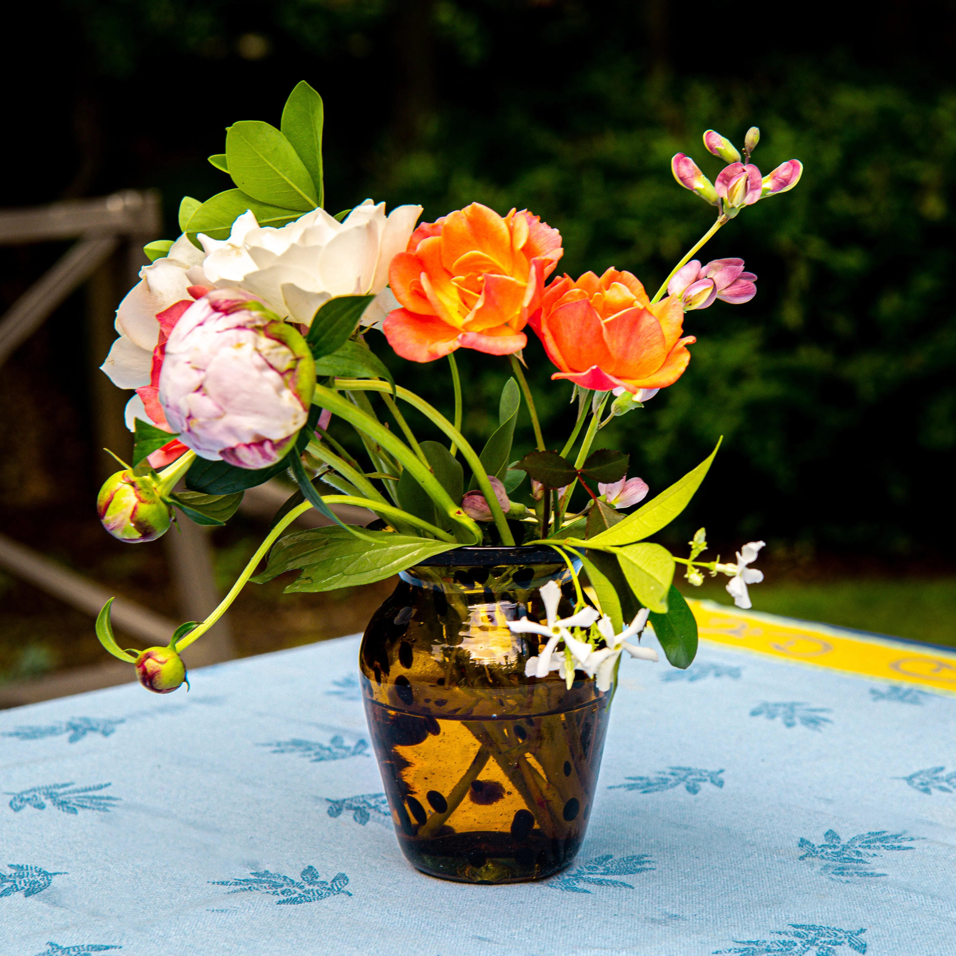 Halo Vase (Brown Tortoise) | Half Past Seven