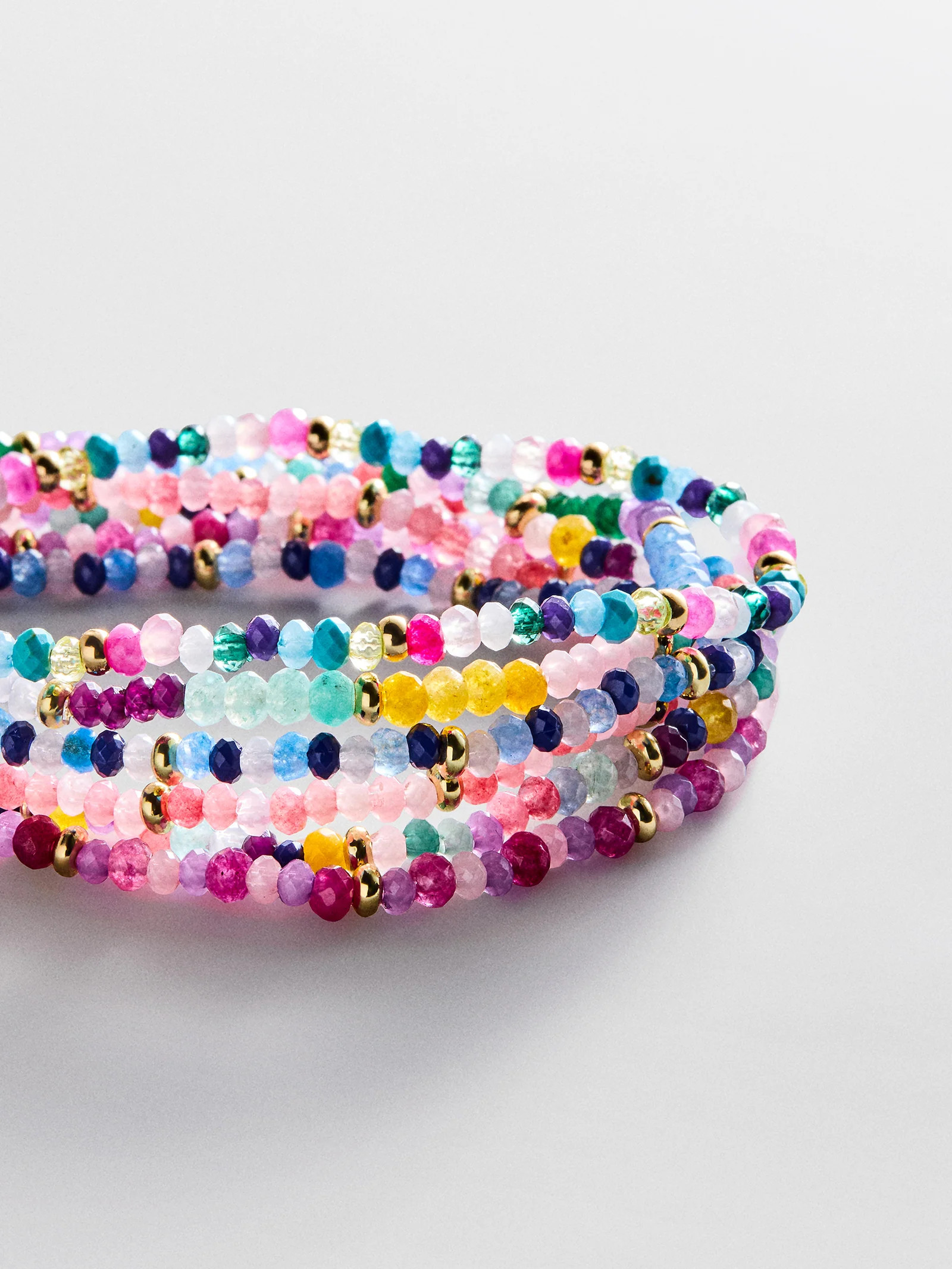 Emily Semi-Precious Bracelet - Light Multi | BaubleBar