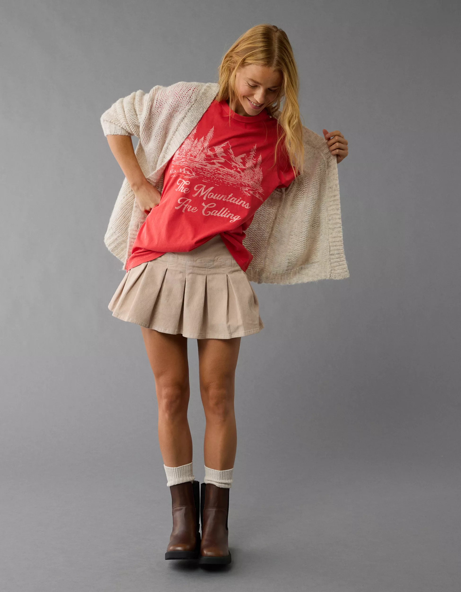 AE Holiday Graphic T-Shirt | American Eagle Outfitters (US & CA)