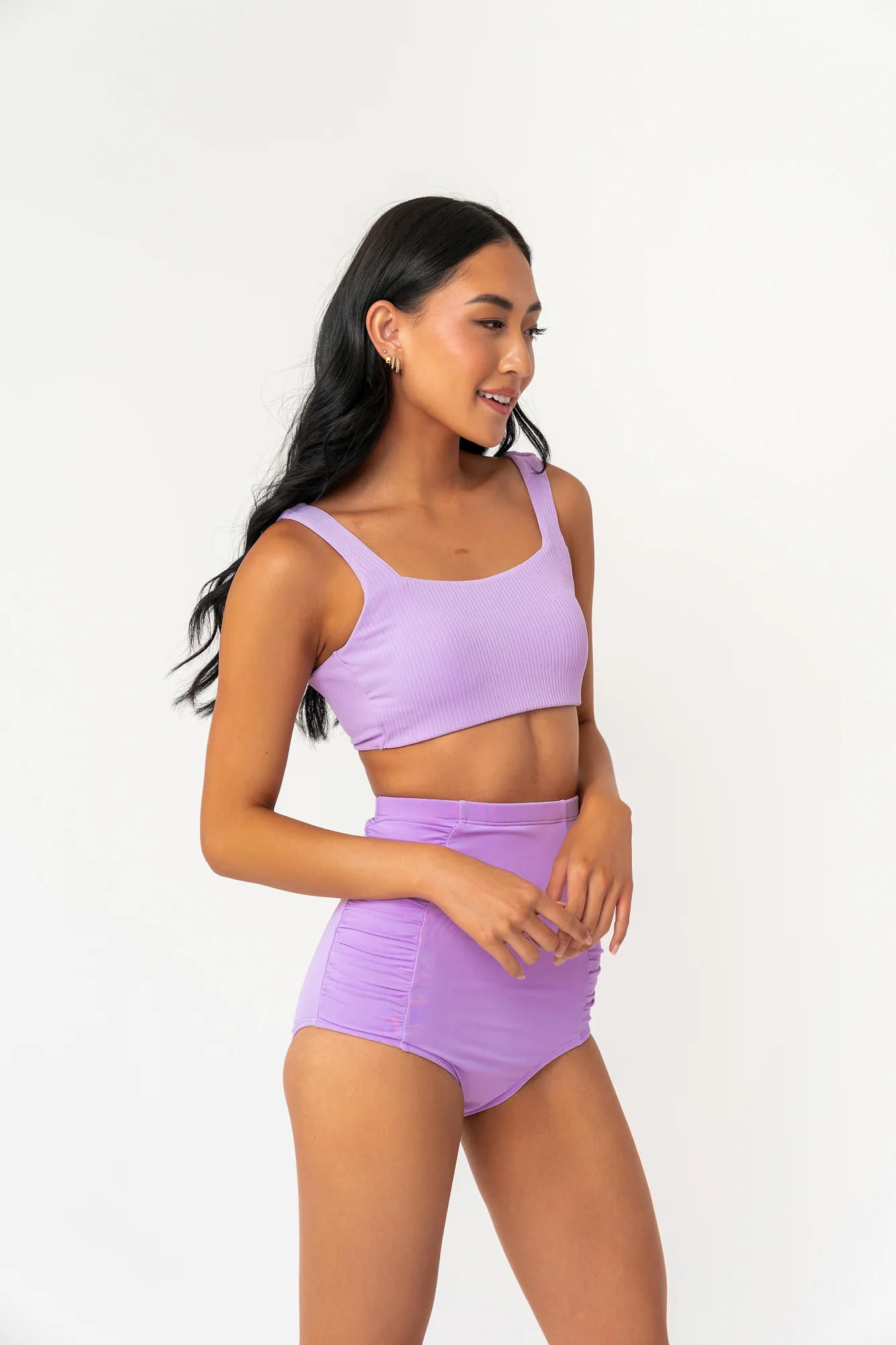 Seashell Top | Lavender Love | Coral Reef Swim