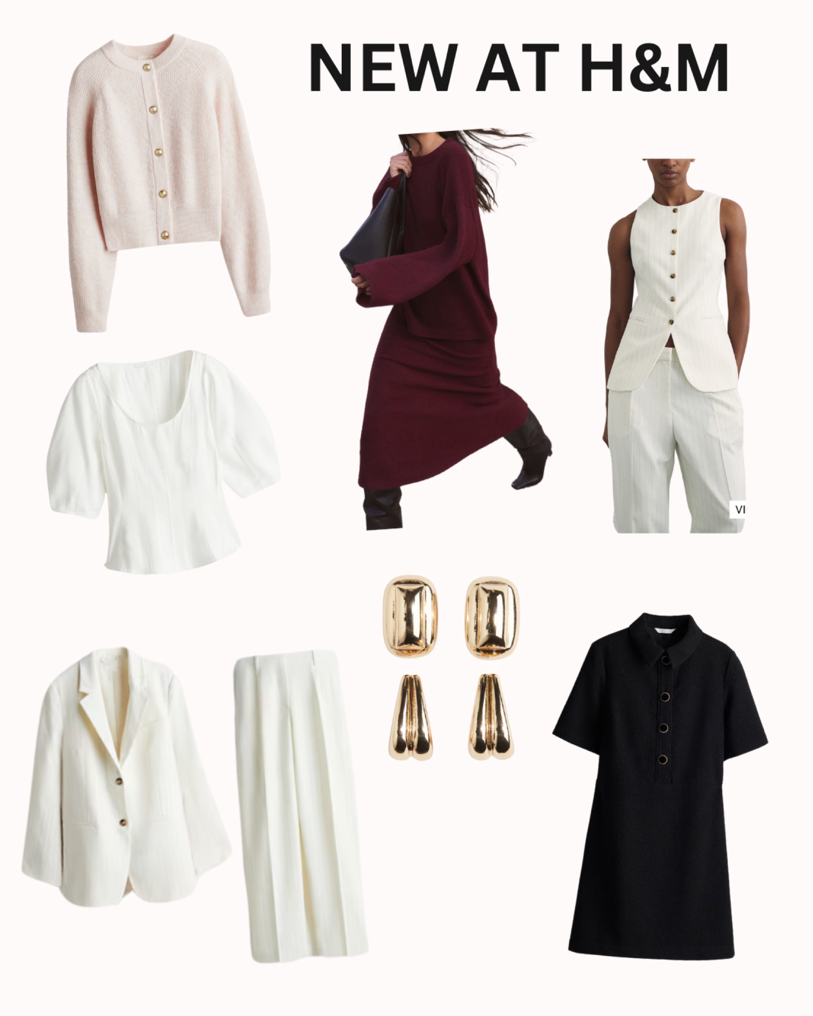 New arrivals at H&M are giving effortless chic! From cozy knits to sleek tailoring, these versatile pieces are perfect for elevating your wardrobe. ✨ #HMMustHaves

#LTKSaleAlert #LTKWorkwear #LTKFindsUnder100