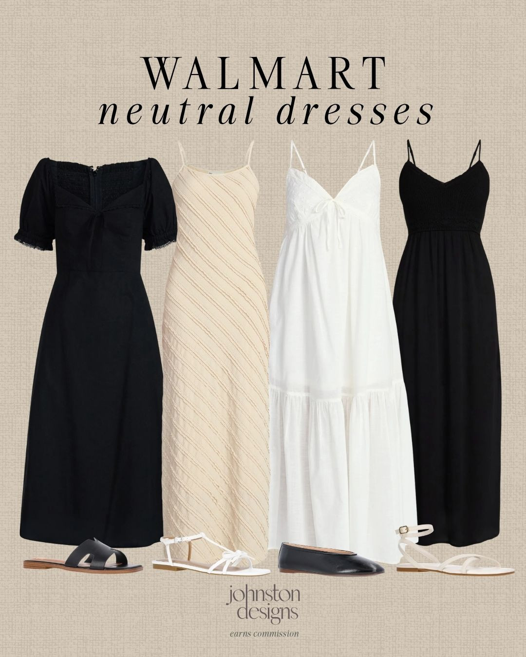 Neutral dresses you’ll wear on repeat. 🤍 Timeless, flattering styles that work for everything from everyday to vacation. All from Walmart!

Walmart fashion finds, neutral dresses, summer dresses women, black dress outfit, white dress outfit, casual chic dresses, everyday dress outfit, vacation dresses, minimal style fashion, classic feminine style, affordable dresses, effortless outfit ideas, capsule wardrobe dresses, spring summer outfits, timeless style pieces. 

 #LTKootd