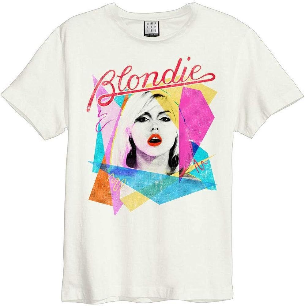 Blondie Ahoy 80s Womens Short Sleeved Band T-Shirt | Amazon (US)