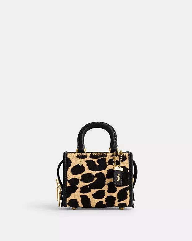 Rogue 12 In Haircalf With Leopard Print | Coach (US)
