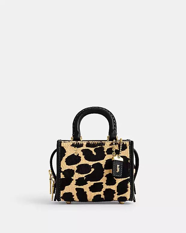 Rogue 12 In Haircalf With Leopard Print | Coach (US)