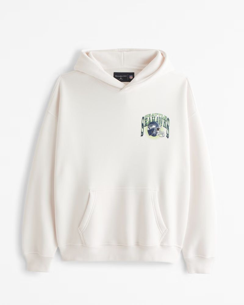 Seattle Seahawks Graphic Popover Hoodie | Abercrombie & Fitch (US)