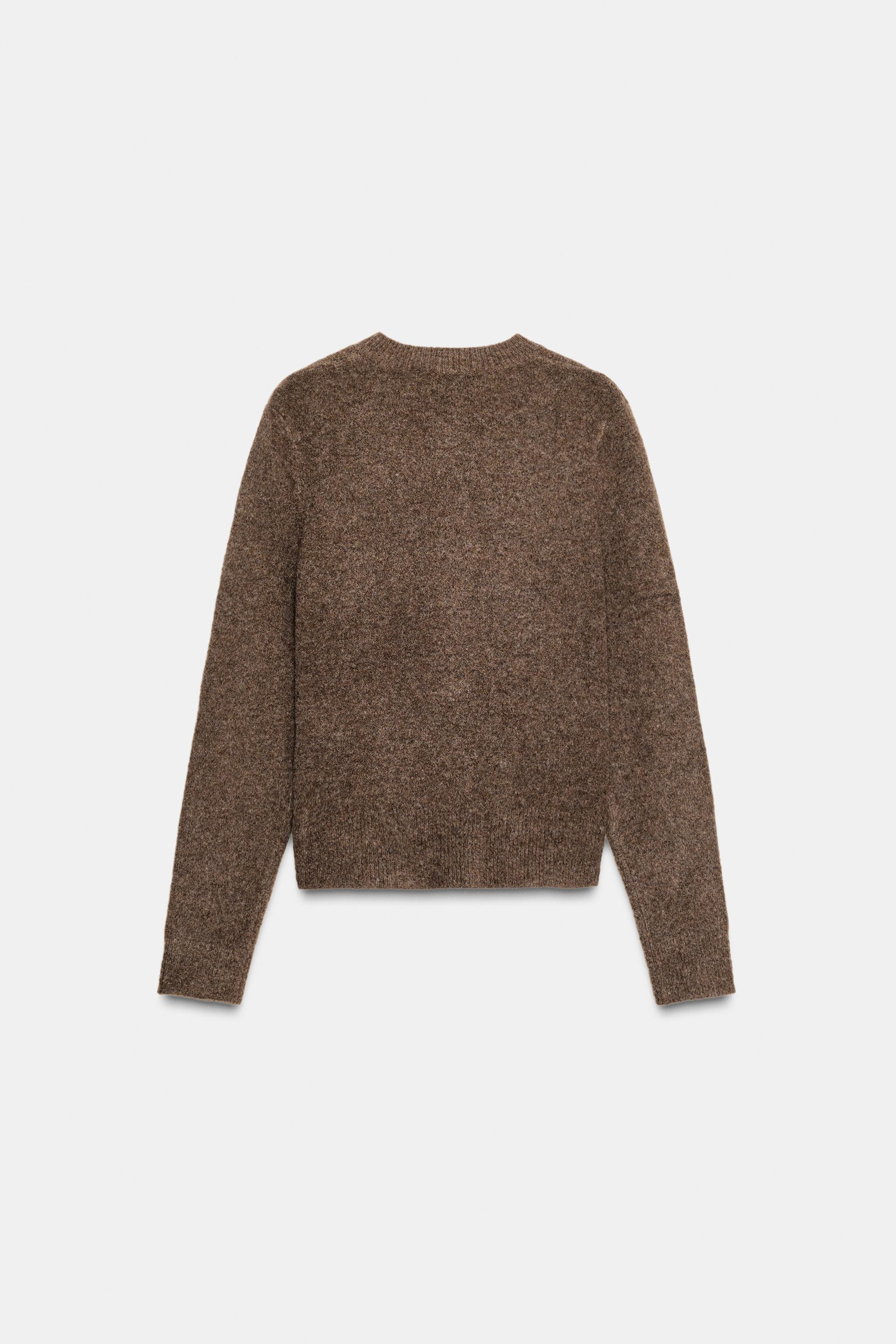 COVERED BUTTON CARDIGAN | Zara US