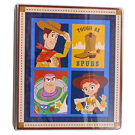 Toy Story 5 3 Ring Licensed 1 Inch Vinyl Binder 11.5 H x 10 W Quantity 1 - Office Depot | Office Depot and OfficeMax 