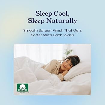California Design Den King Size Sheets Set - 400 Thread Count 100% Cotton Sateen, King Sheets wit... | Amazon (US)