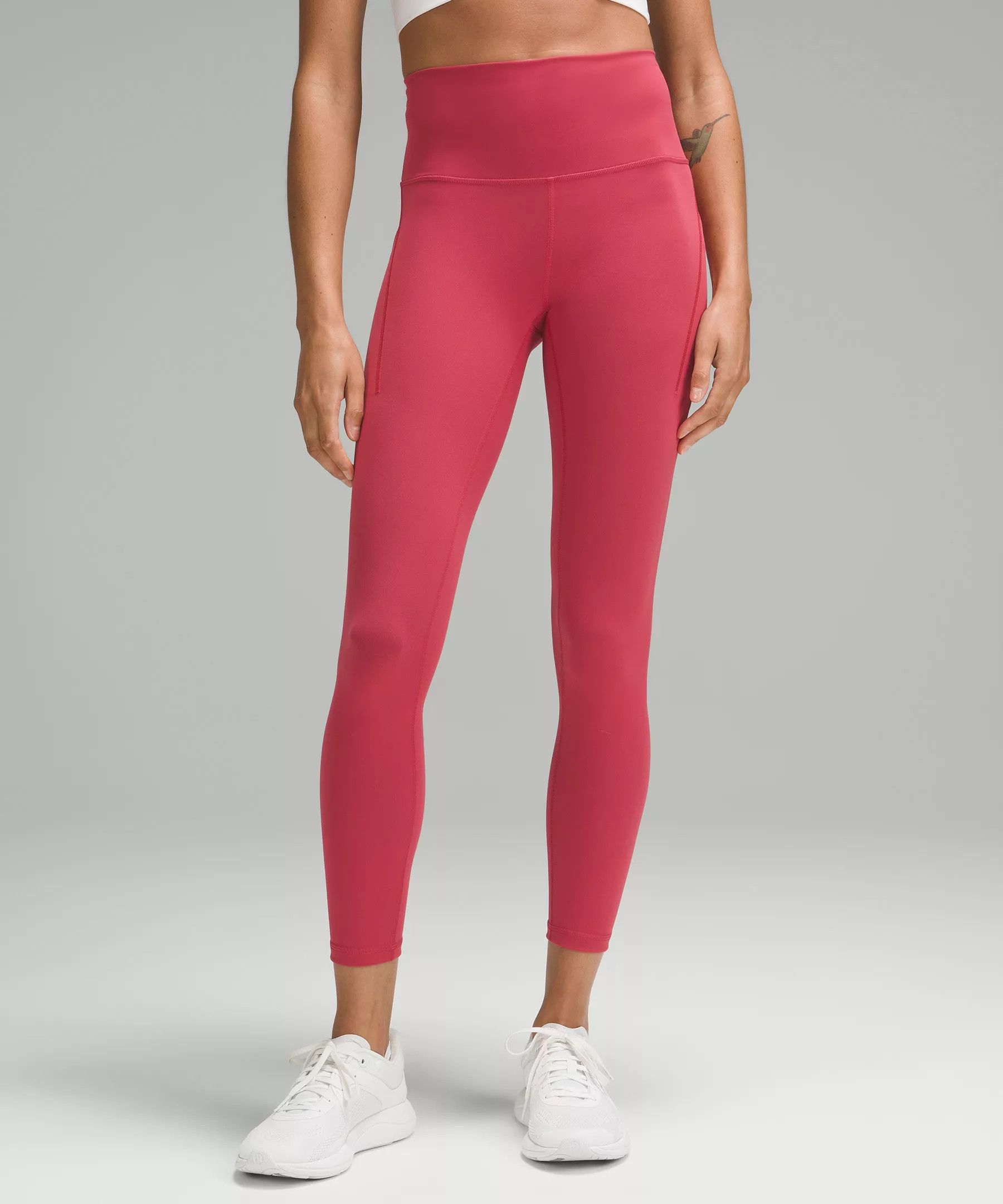 Wunder Train High-Rise Tight with Pockets 25" | Women's Pants | lululemon | Lululemon (US)