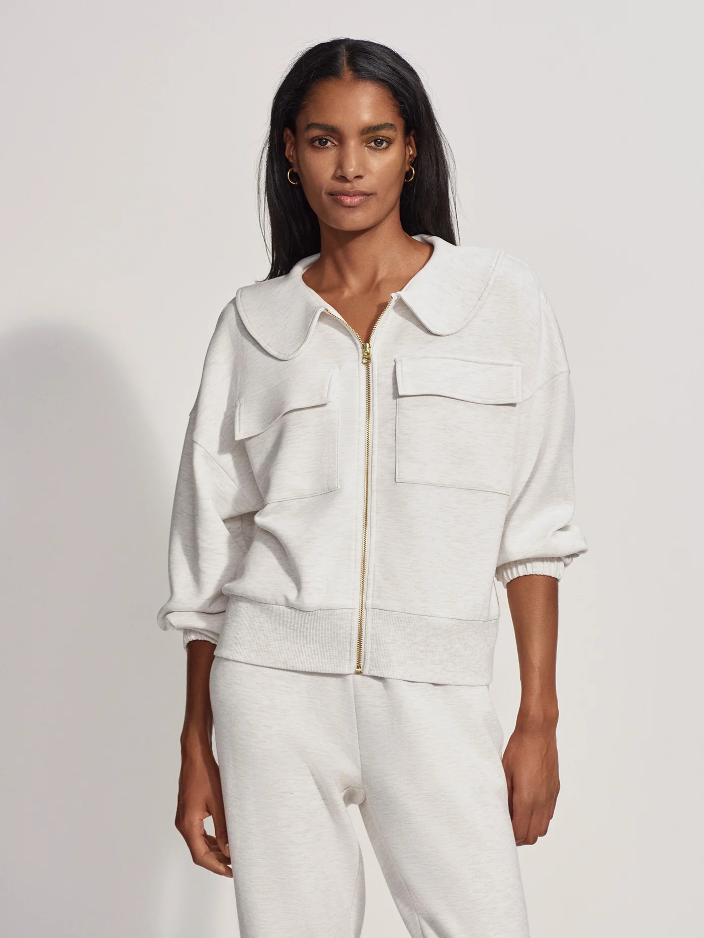 Lisburn Zip-Through Sweat | Varley UK