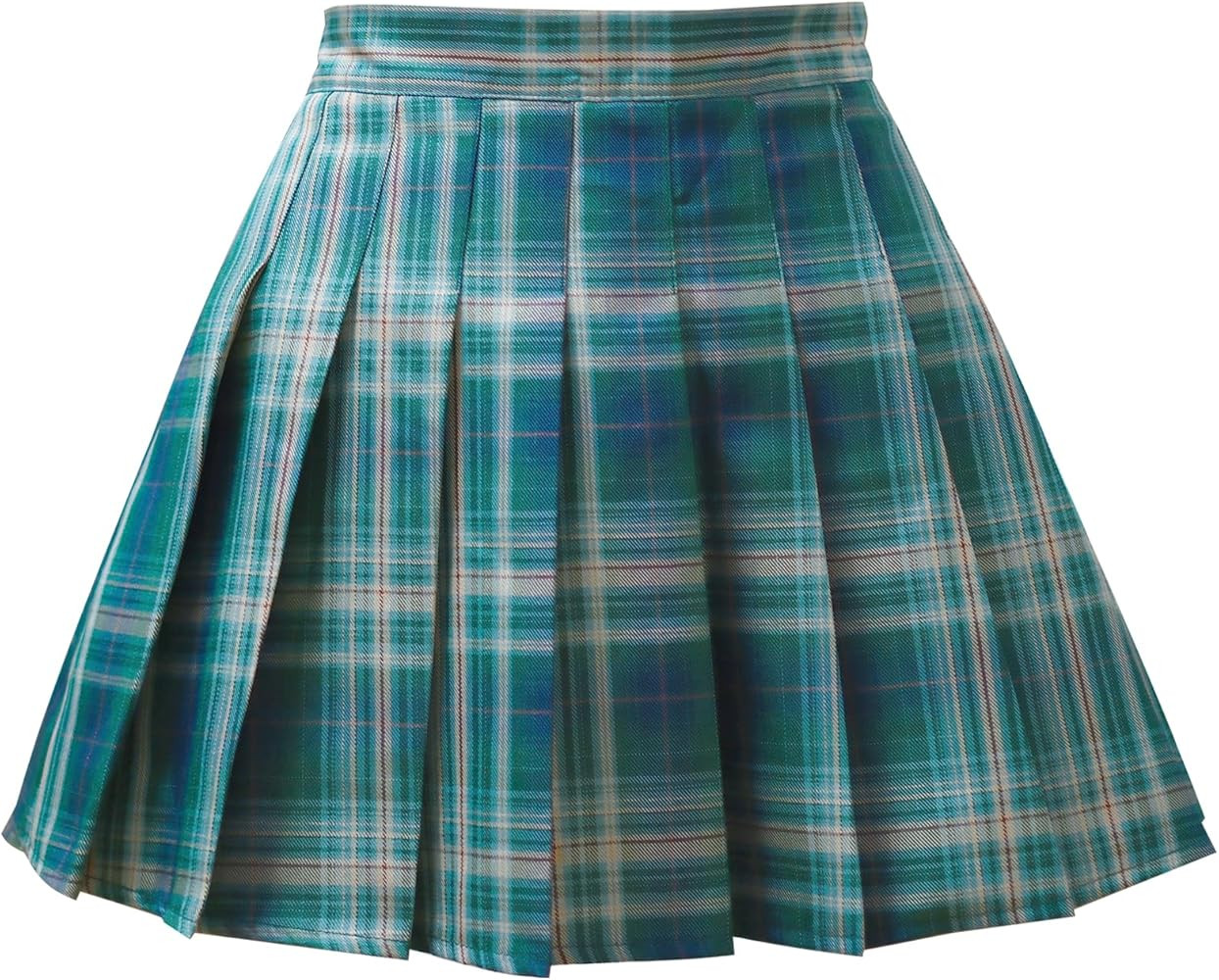 SCKTOO Womens Girl High Waisted Pleated Tennis Skirt School A-Line Skater Skirts with Lining Shor... | Amazon (US)