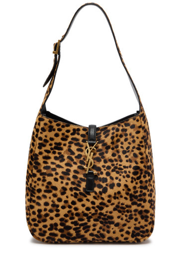 Le 5 à 7 small animal-print calf-hair hobo bag | Harvey Nichols