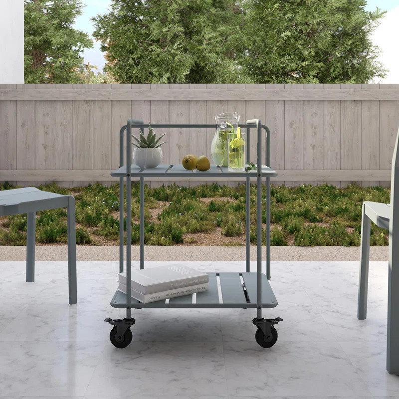 Metal Bar Serving Cart | Wayfair North America