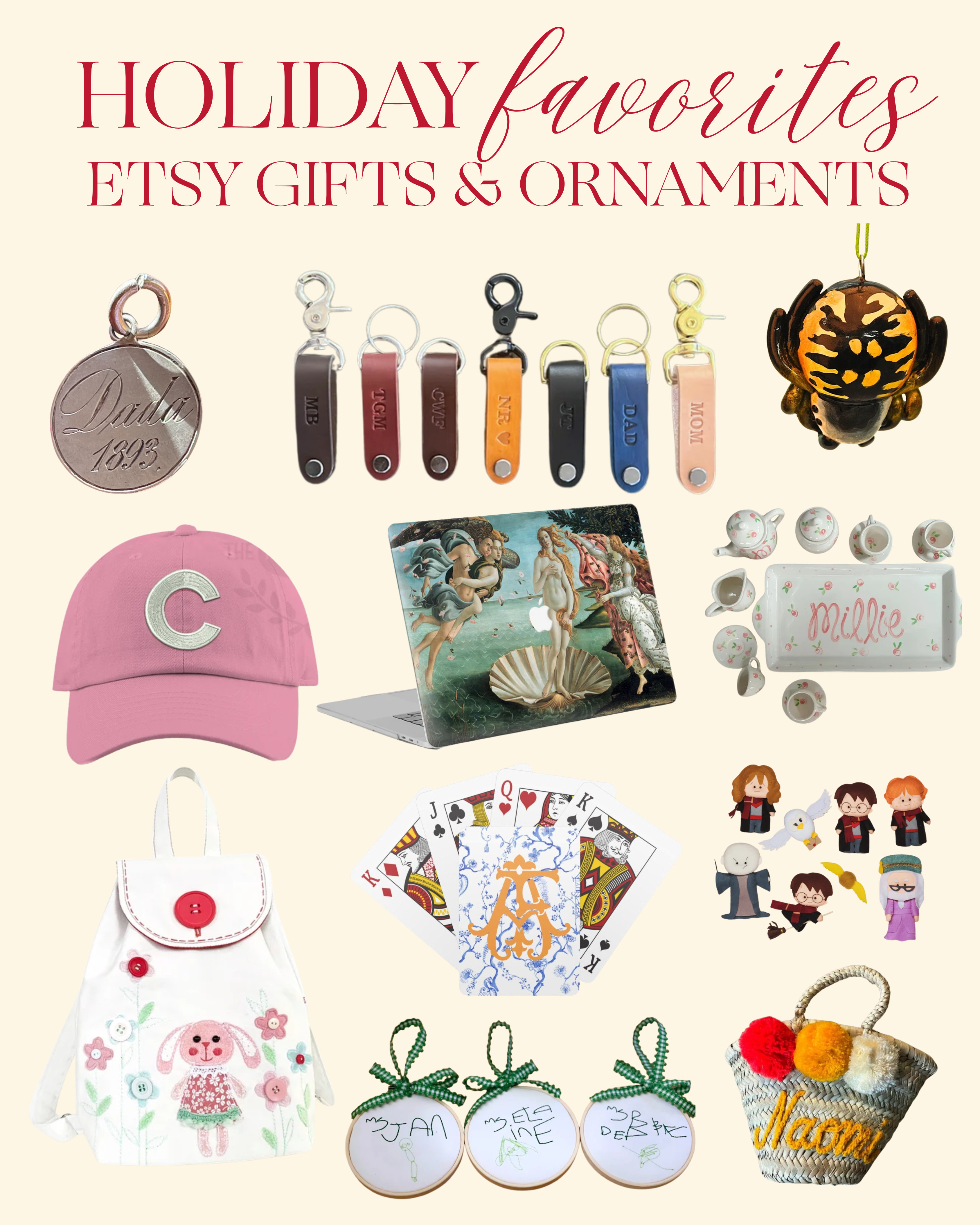 There is nothing like a thoughtful, custom gift — and these Etsy makers absolutely deliver. ✨
I’ve ordered from every one of these vendors and have been so impressed. They’ve worked with me year after year to create the sweetest personalized ornaments, custom pieces, and meaningful gifts that feel special long after the holidays.

Amazon is amazing (we love her!), but supporting small shops is incredibly impactful — especially this time of year. These makers pour so much love into every single order. 💛


❤️ Don’t forget to like + save this post so you have it handy
📲 And share with someone who loves gifting thoughtfully!


#EtsyGifts #SmallShopLove #CustomOrnaments #PersonalizedGifts #HolidayGiftIdeas #ShopSmallThisSeason #ThoughtfulGifting 

 #LTKGiftGuide #LTKHoliday #LTKFindsUnder50