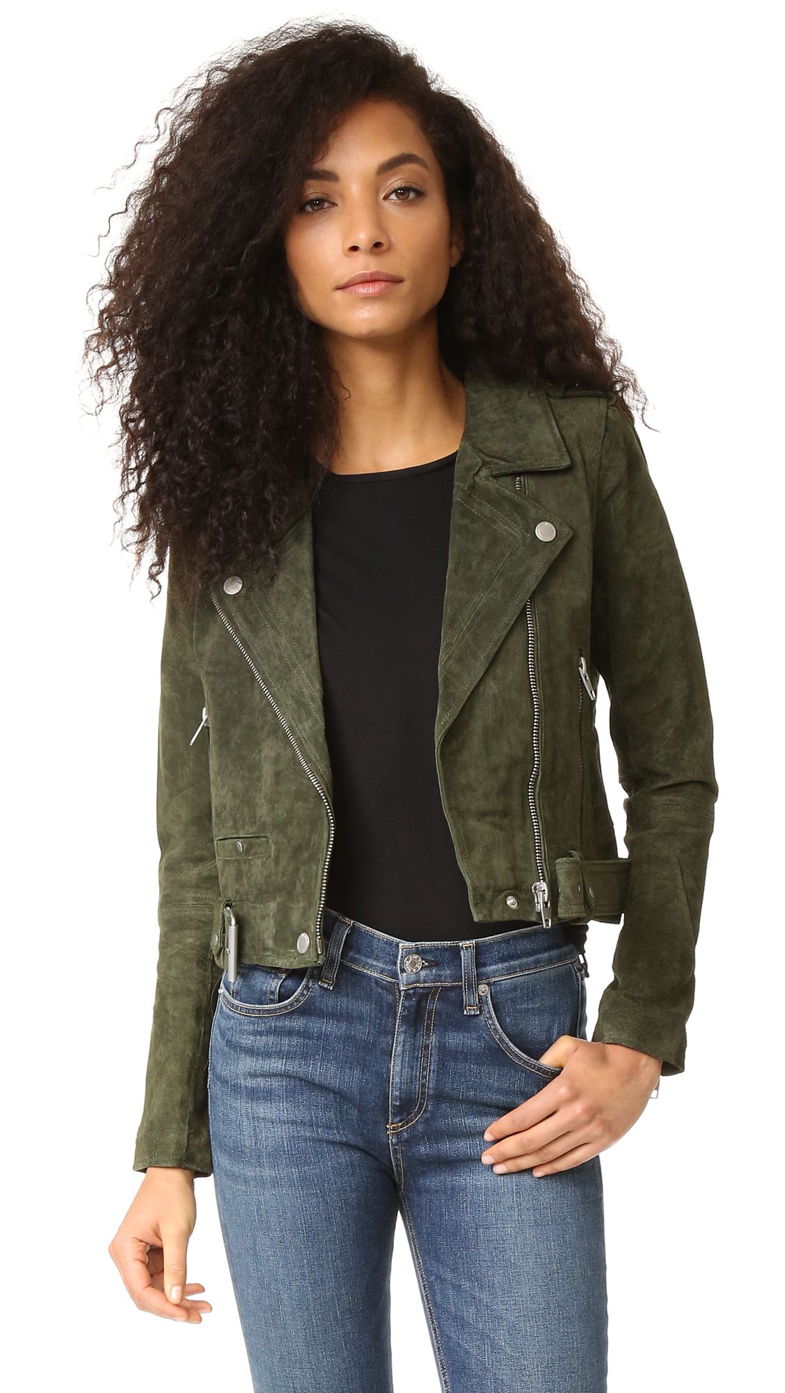 Genuine Suede Moto Jacket | Shopbop