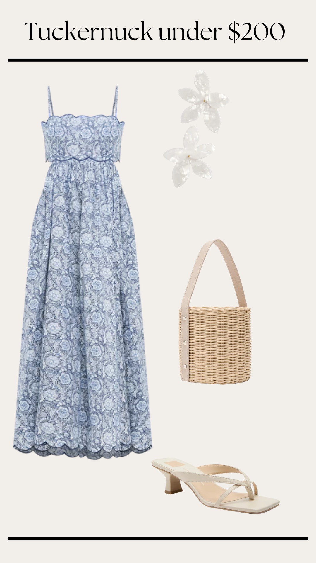 Pretty cut out blue and white dress perfect for spring and Easter!