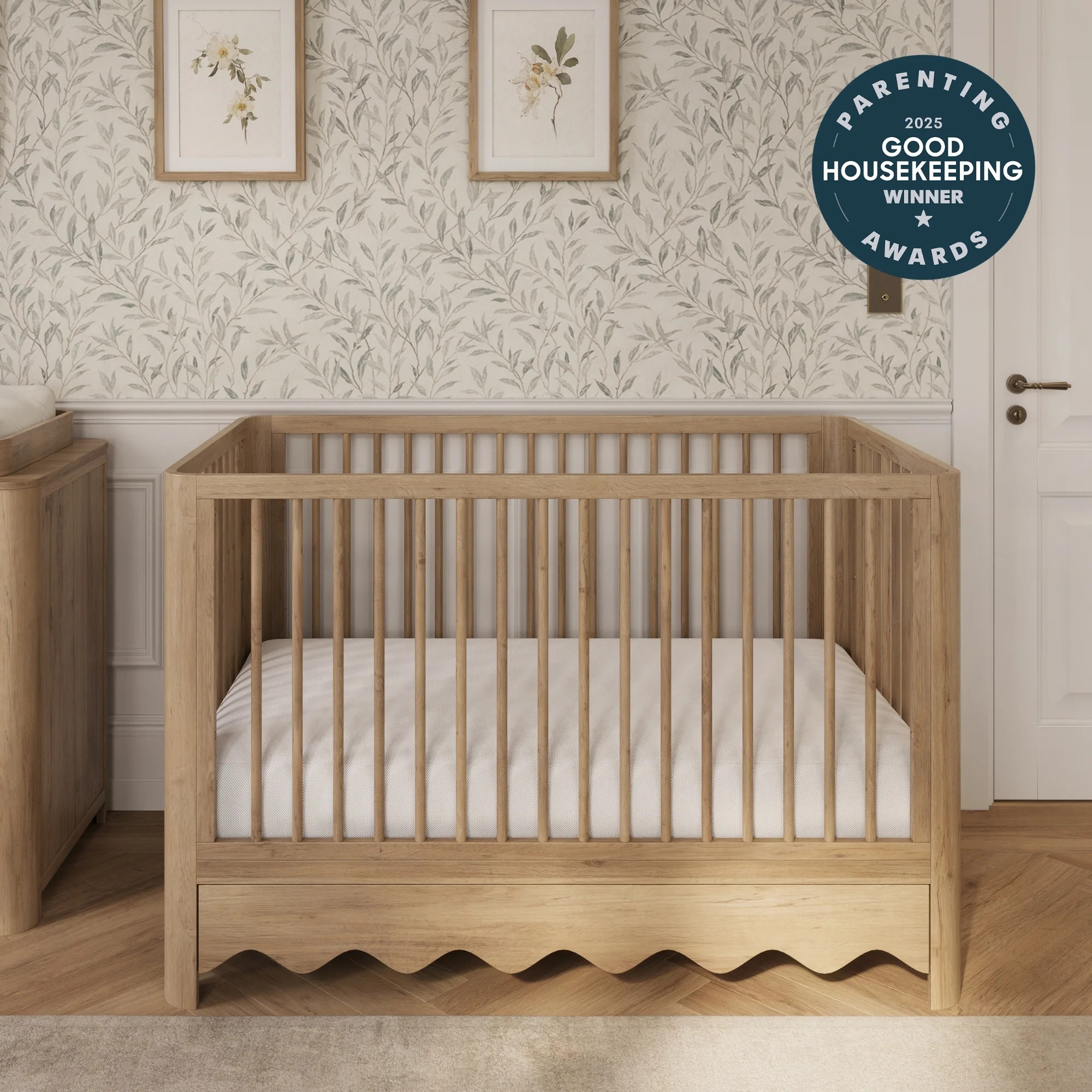 Breathable Organic 2-Stage Baby Crib Mattress | Naturepedic