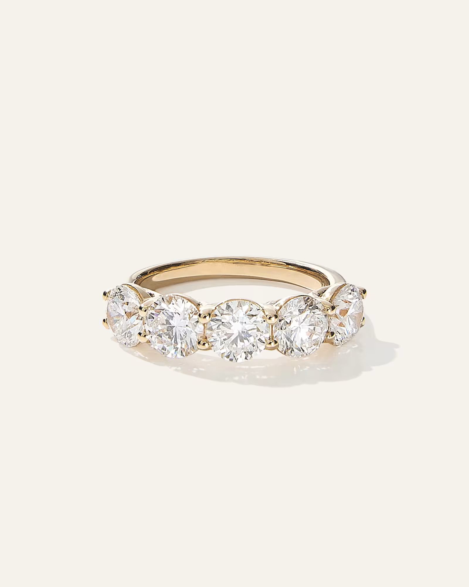 Lab Grown Diamond Five Stone Band | Quince