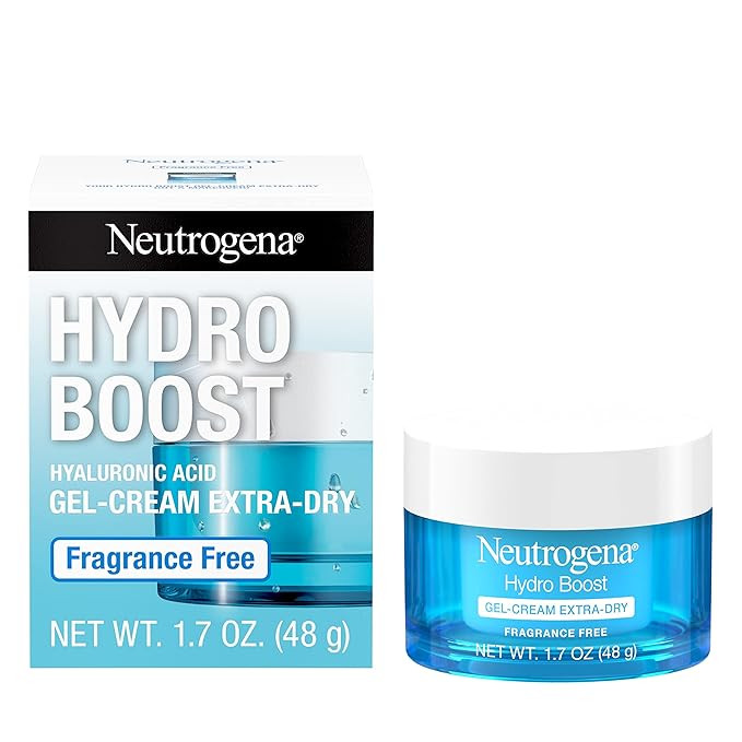 Neutrogena Hydro Boost Face Moisturizer with Hyaluronic Acid for Extra Dry Skin, Fragrance Free, ... | Amazon (US)