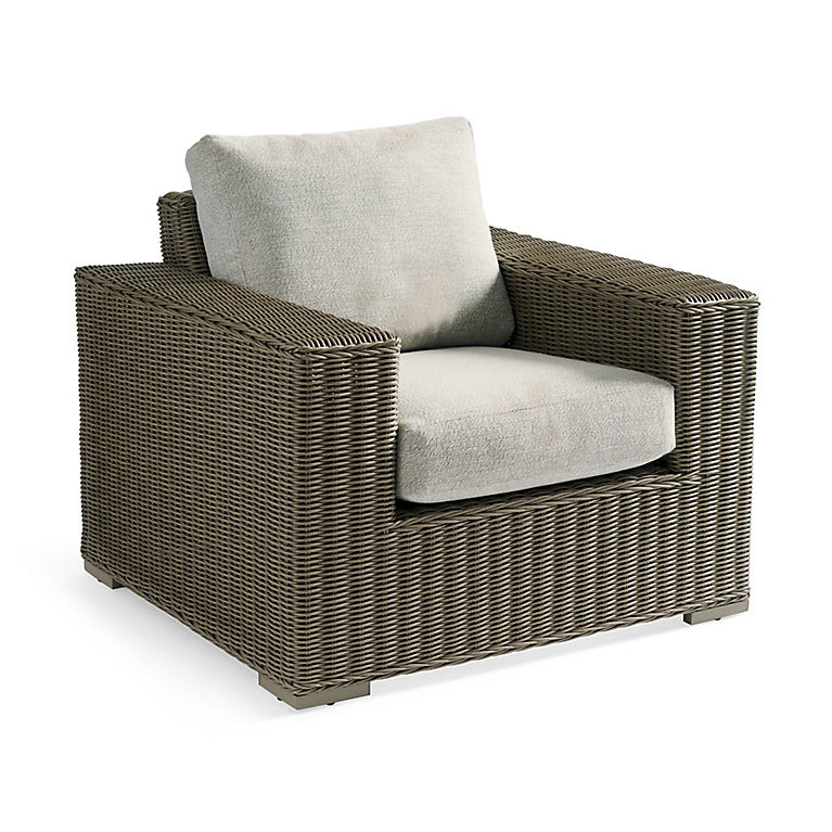 Portland Woven Lounge Chair | Grandin Road | Grandin Road