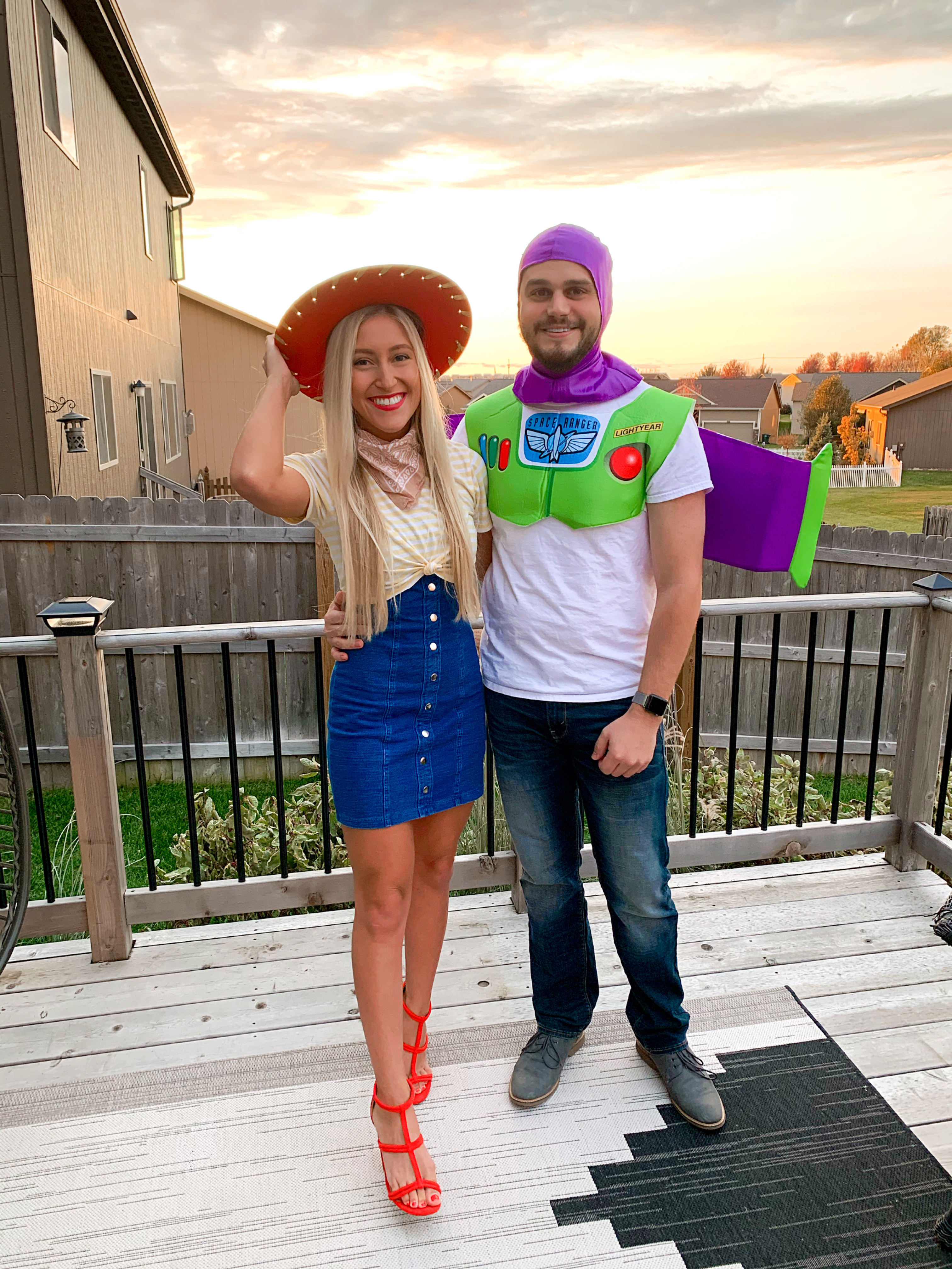 A little Disney magic for Halloween 🪩✨
We dressed up as Jessie & Buzz Lightyear for Halloween a few years ago and it was such a hit. Easy to DIY. If you’re looking for a nostalgic couples costume, this one never misses! 

 #LTKHalloween #LTKSeasonal #LTKPetite