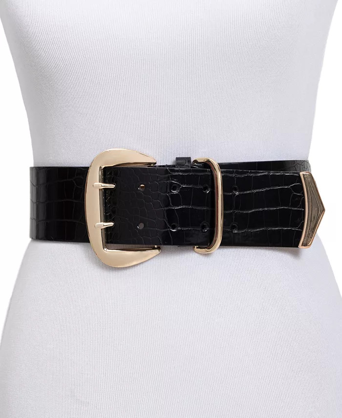 Wide Stretch Belt, Created for Macy's | Macys (US)