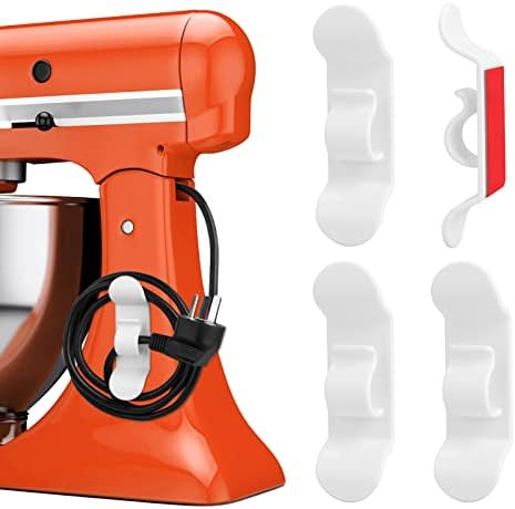 Cord Organizer for Appliances, 4 Pack Kitchen Appliance Cord Winder Tidy Wrap Cord Keeper Holder ... | Amazon (US)