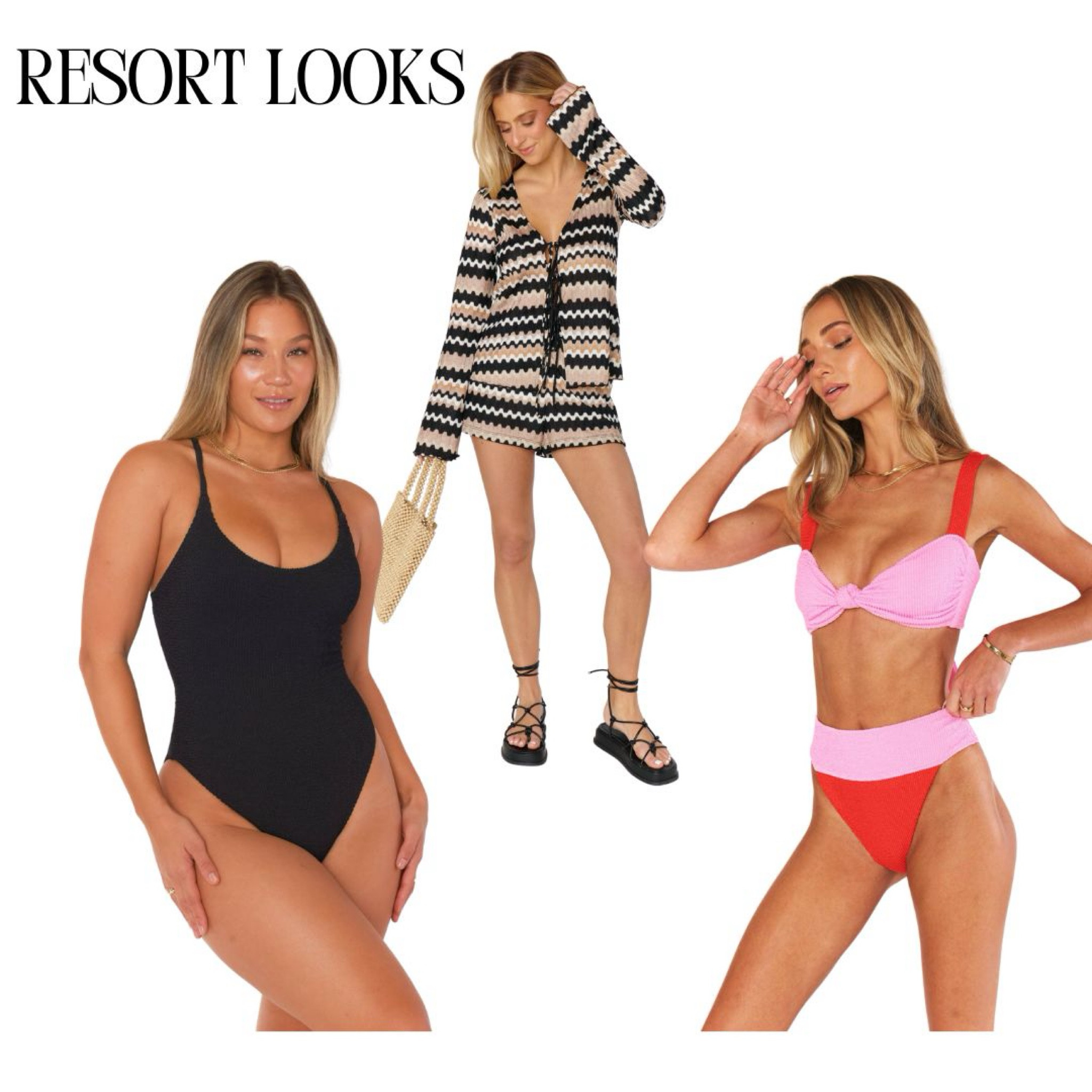Resort looks for beach and pool swimsuit show me your Mumu 

#LTKtravel #LTKfindsunder100 #LTKswim