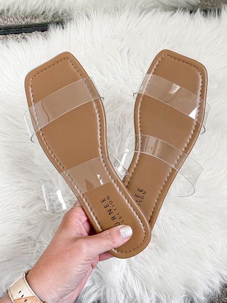 New clear strap sandals!
Me never get 20% off with code: VIPSGET20
4 colors, available up to size 12 in some colors 

#LTKshoecrush #LTKsalealert