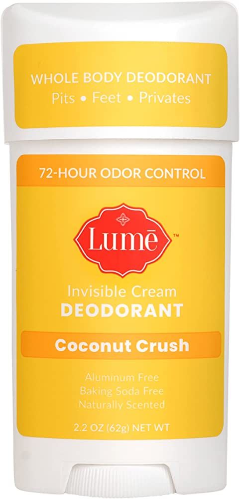 Lume Deodorant Cream Stick - Underarms and Private Parts - Aluminum-Free, Baking Soda-Free, Hypoa... | Amazon (US)