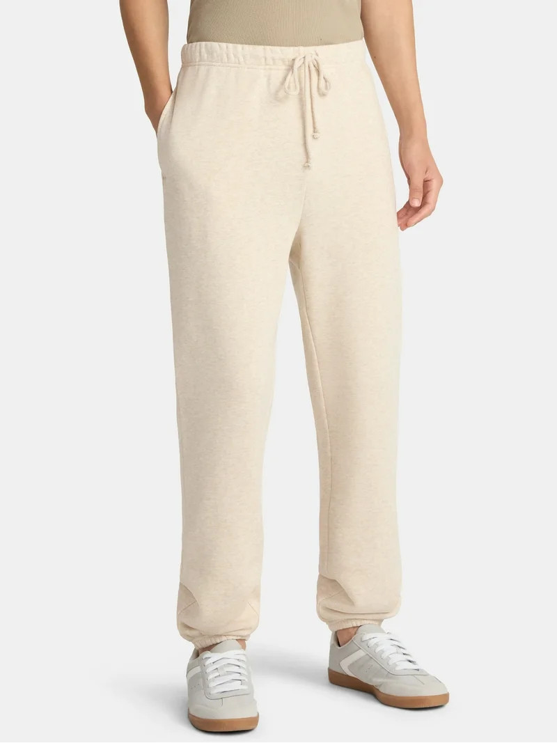 No Boundaries All Gender Soft Fleece Jogger Pants, 30" Inseam, Men's and Big Men's | Walmart (US)