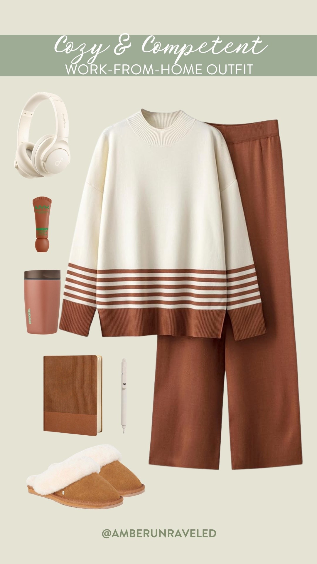 My ideal work-from-home outfit you're gonna love for this season! Comfy but still put-together enough for that surprise video call! 

lounge wear, cozy vibes, tech gadgets, amazon fashion

#LTKSeasonal #LTKStyleTip #LTKU