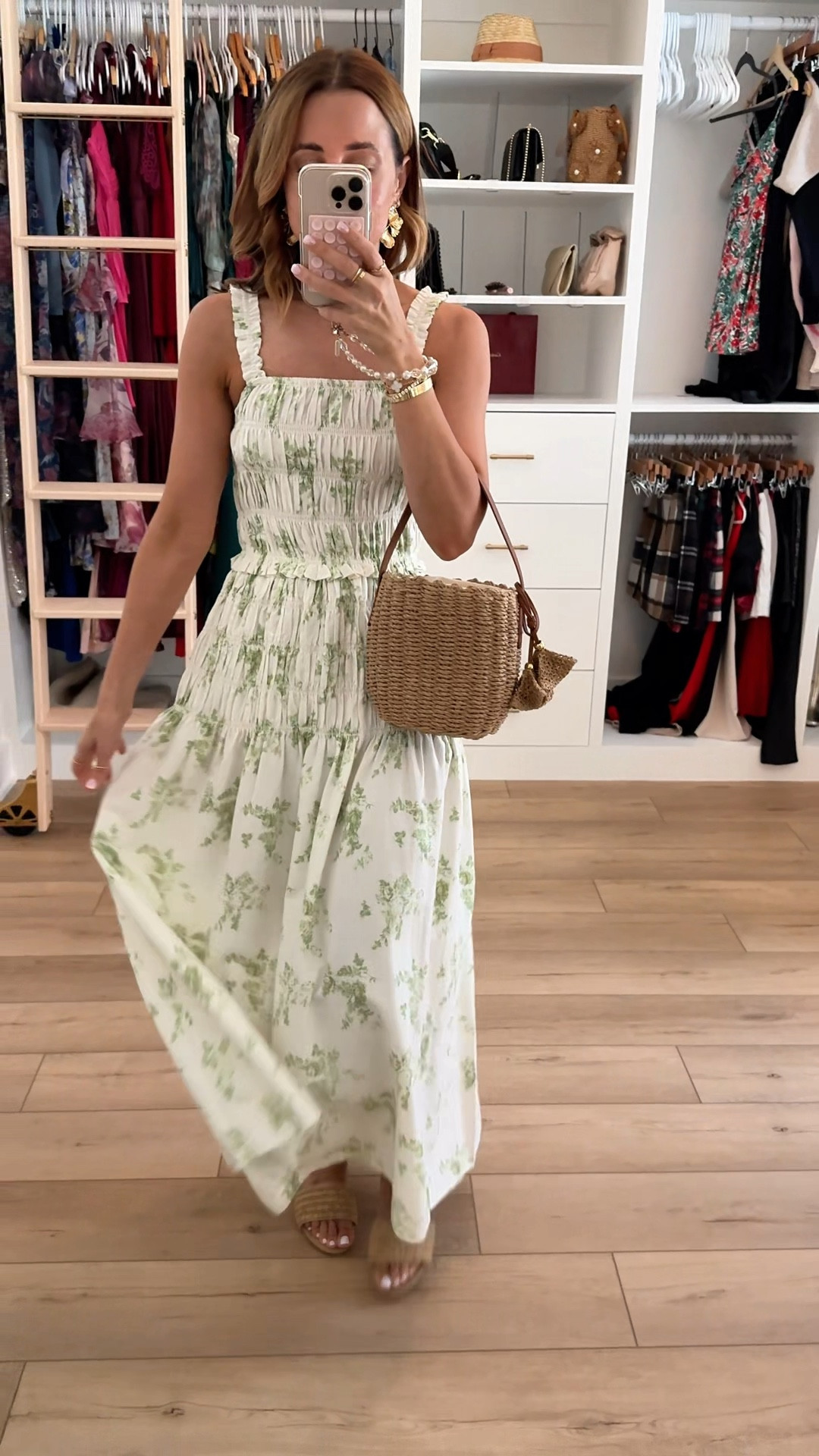 New Target arrivals. Floral maxi dress in XS. Size down if in-between. Target resort wear. Target vacation outfits. Target vacation dresses. Target resort outfits. Summer dresses. Baby shower dress. Wedding shower dress. Spring dresses. Neutral sandals are TTS. 

#LTKSwim #LTKTravel #LTKootd