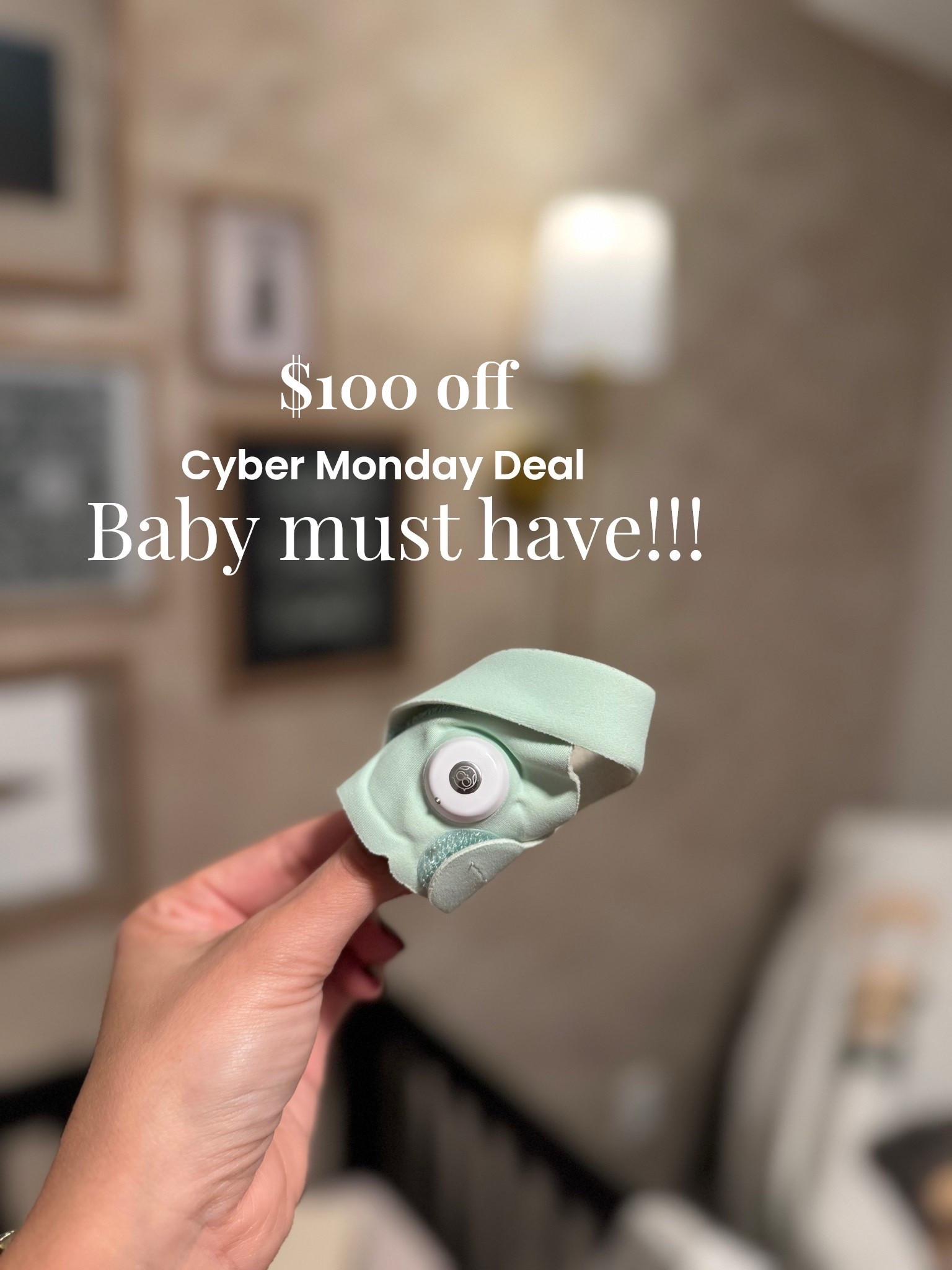 I love our Owlet Sock - knowing baby’s heart rate + oxygen are monitored lets me actually sleep! 😴✨ I also love the real time sleep tracking! And it’s $100 off right now for Cyber Monday!!! 

#LTKmomlife #LTKBaby

#LTKCyberWeek #LTKSaleAlert #LTKGiftGuide