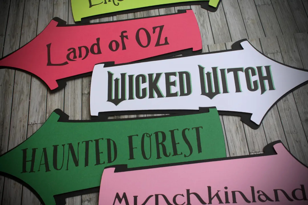 WICKED Party Signs - Etsy | Etsy (US)