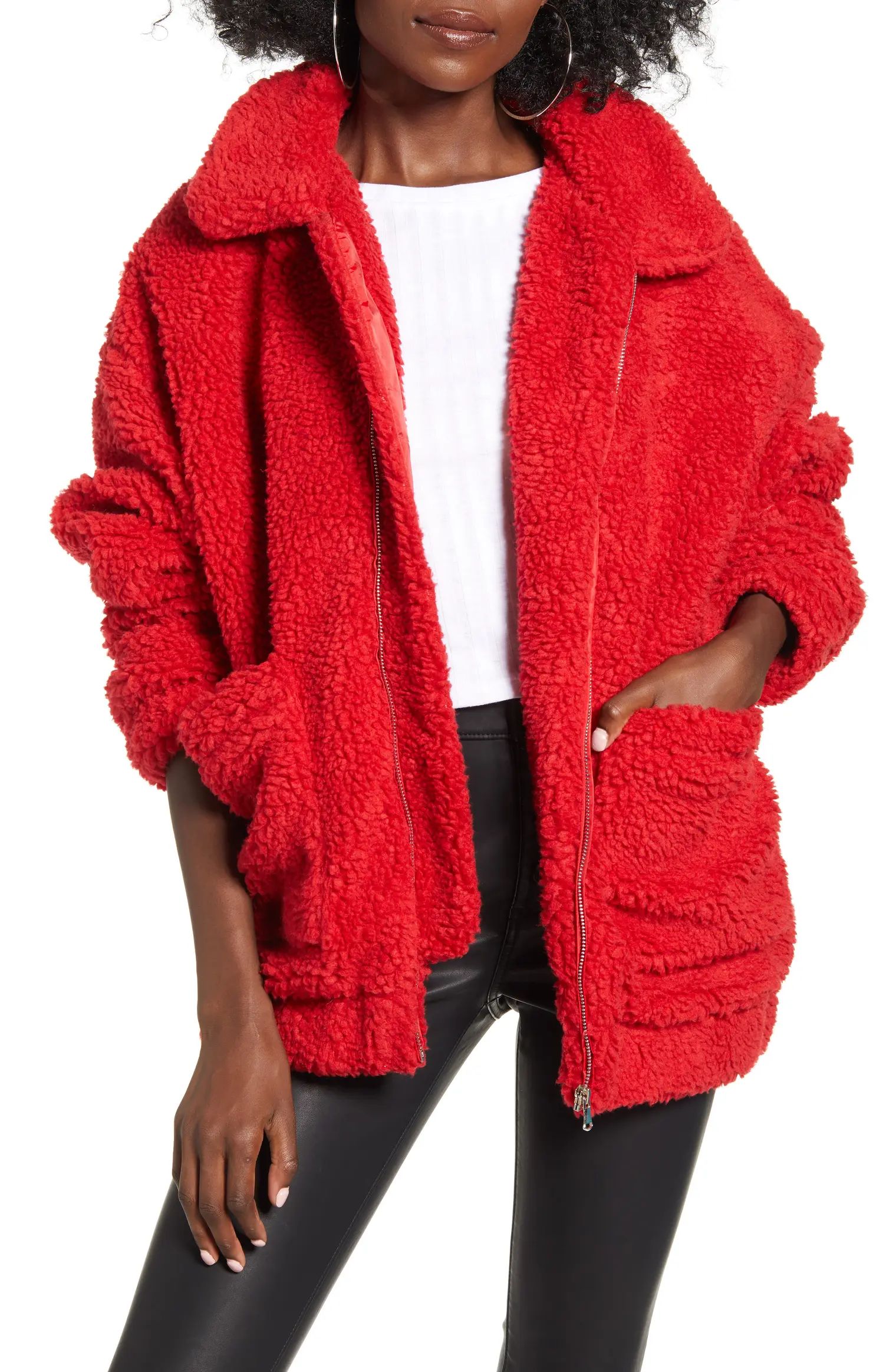 Pixie Faux Shearling Jacket | Nordstrom