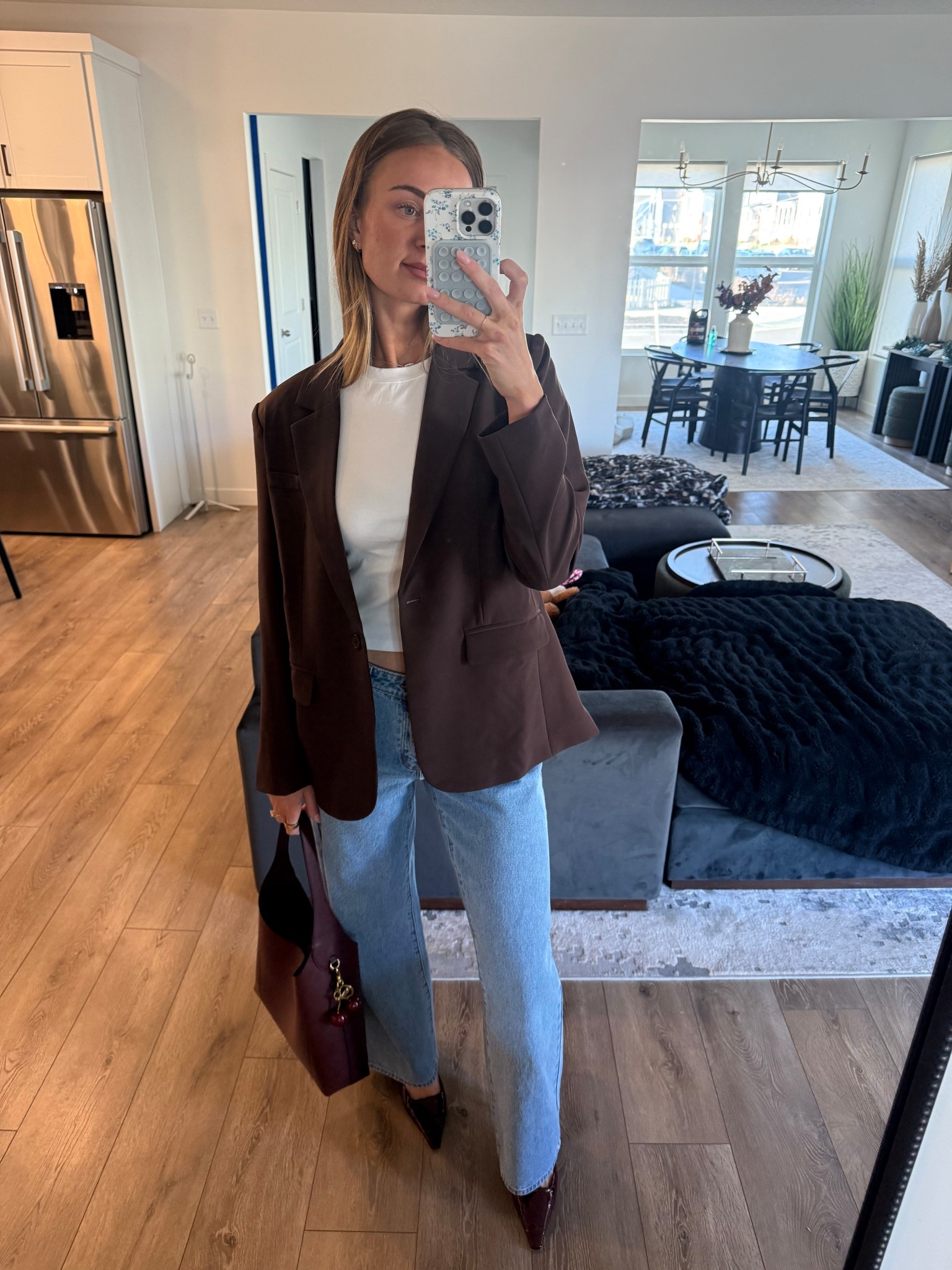 A perfect inbetween outfit for an elevated casual look

#LTKSeasonal #LTKTall #LTKootd