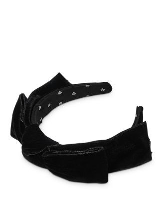 Shirley Velvet Bow Headband | Bloomingdale's (US)