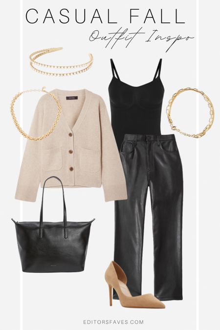 Casual chic fall outfit ideas! Fall fashion, early fall outfit ideas, fall looks, outfit of the day for fall, casual date night outfit ideas 

#LTKSeasonal #LTKFind #LTKstyletip