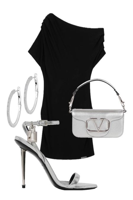 black and silver dress for a wedding guest occasion🖤

#LTKShoeCrush #LTKFindsUnder100 #LTKItBag